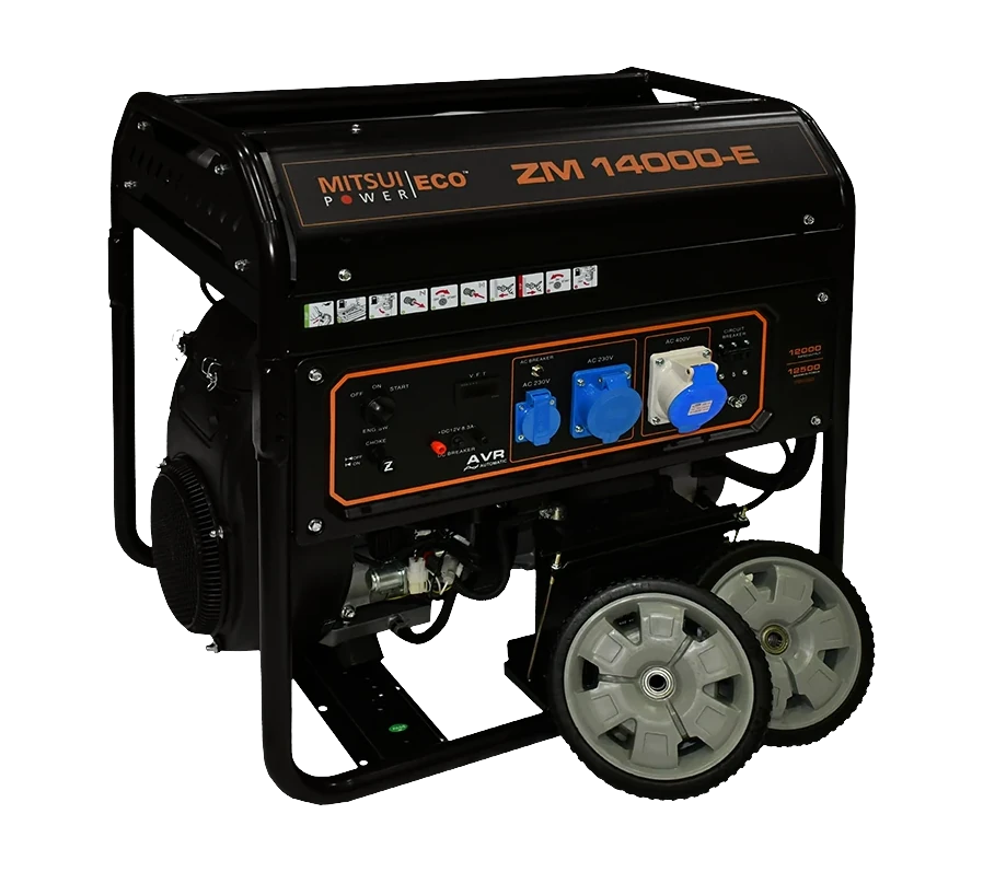 Бензиновый электрогенератор <b>MITSUI ZM 14000 EA, 12 кВт</b>