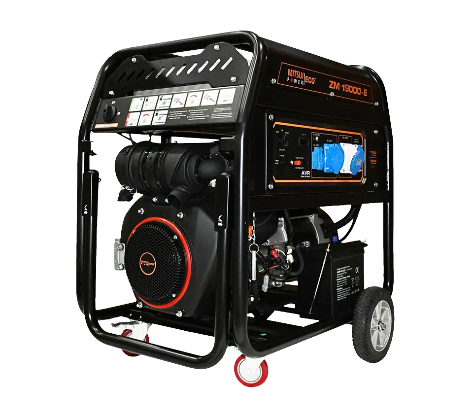 Бензиновый электрогенератор <b>MITSUI ZM 19000 EA, 15 кВт</b>
