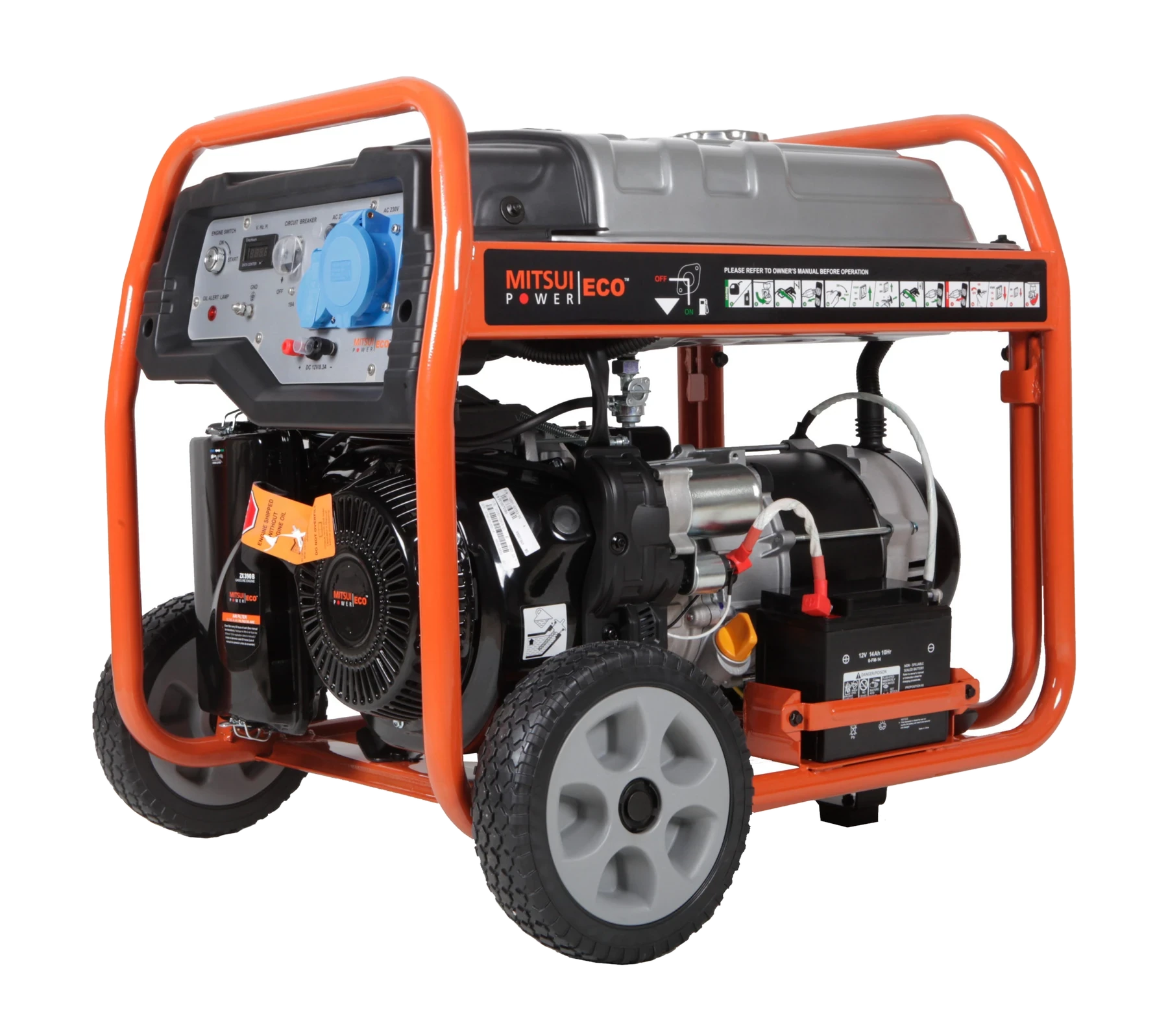 Бензиновый электрогенератор <b>MITSUI ZM 5500 E, 4,2 кВт</b>