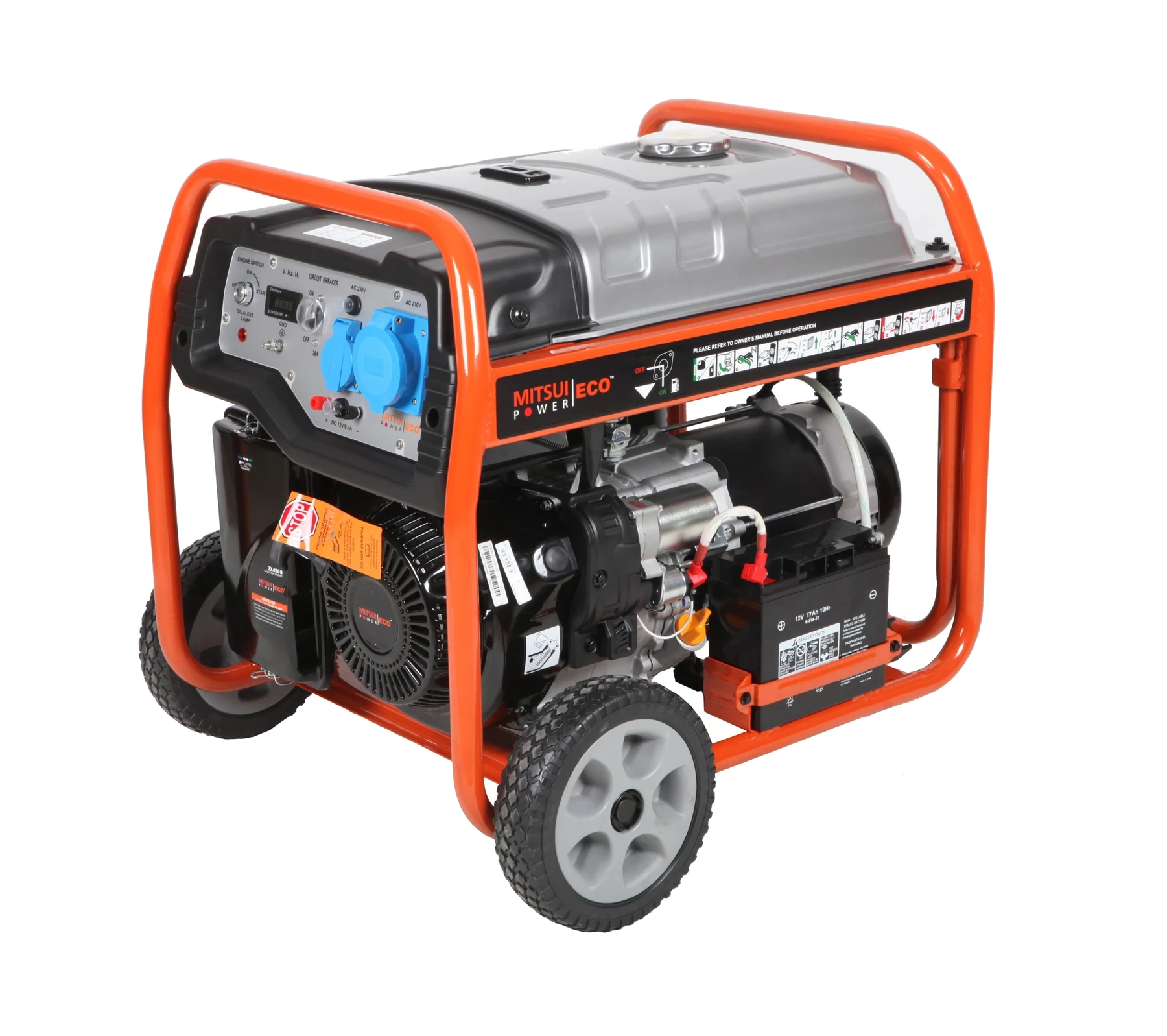 Бензиновый электрогенератор <b>MITSUI ZM 6500 EA, 6 кВт</b>