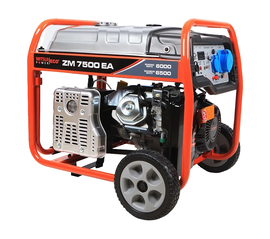 Бензиновый электрогенератор <b>MITSUI ZM 7500 EA, 6 кВт</b>