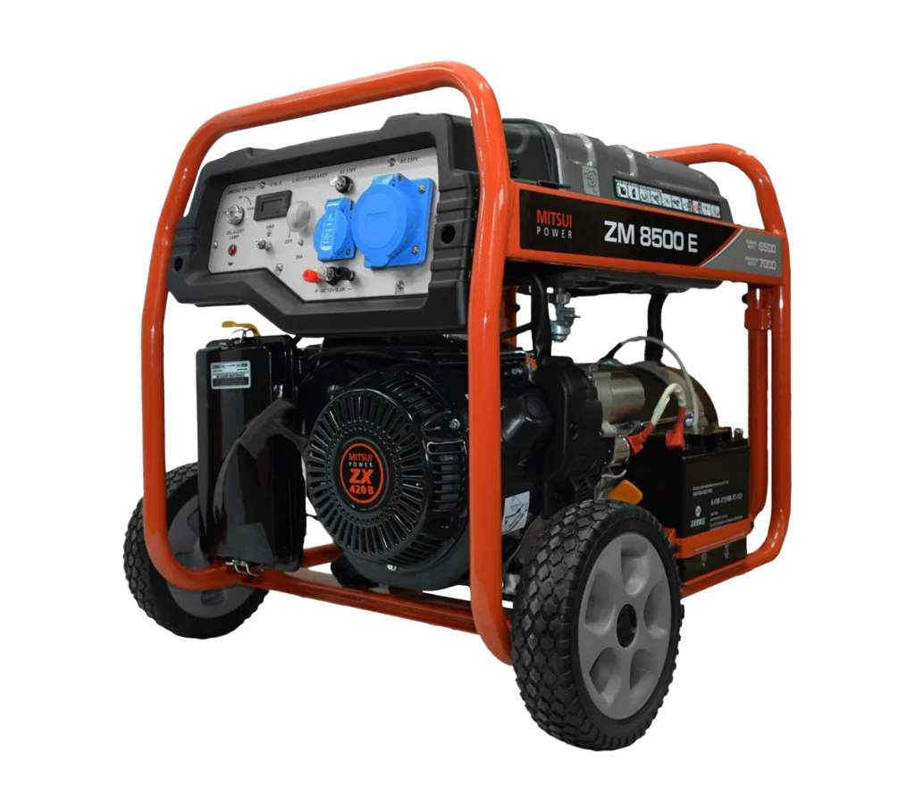 Бензиновый электрогенератор MITSUI ZM 8500 EA, 7 кВт