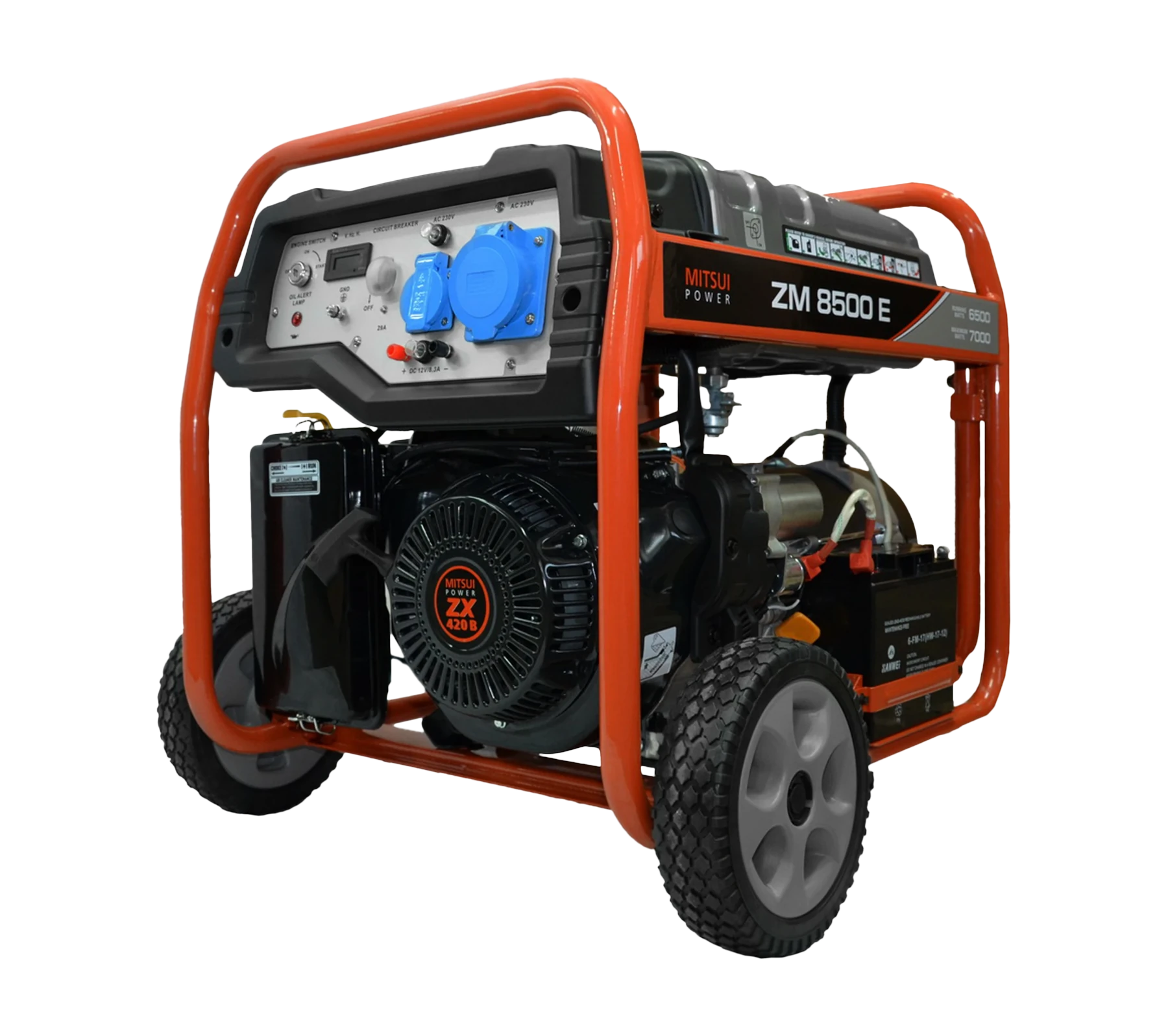 Бензиновый электрогенератор <b>MITSUI ZM 8500 EA, 7 кВт</b>